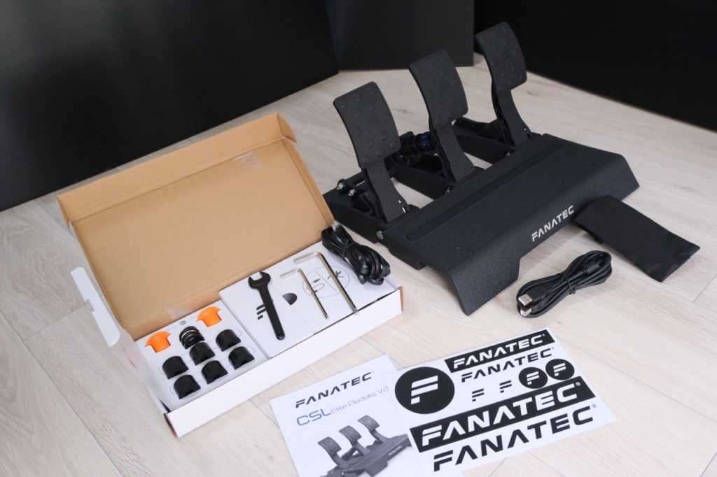 FANATEC CSL Elite Pedals V2レビュー | MASK | ブログ | MASK iRacing